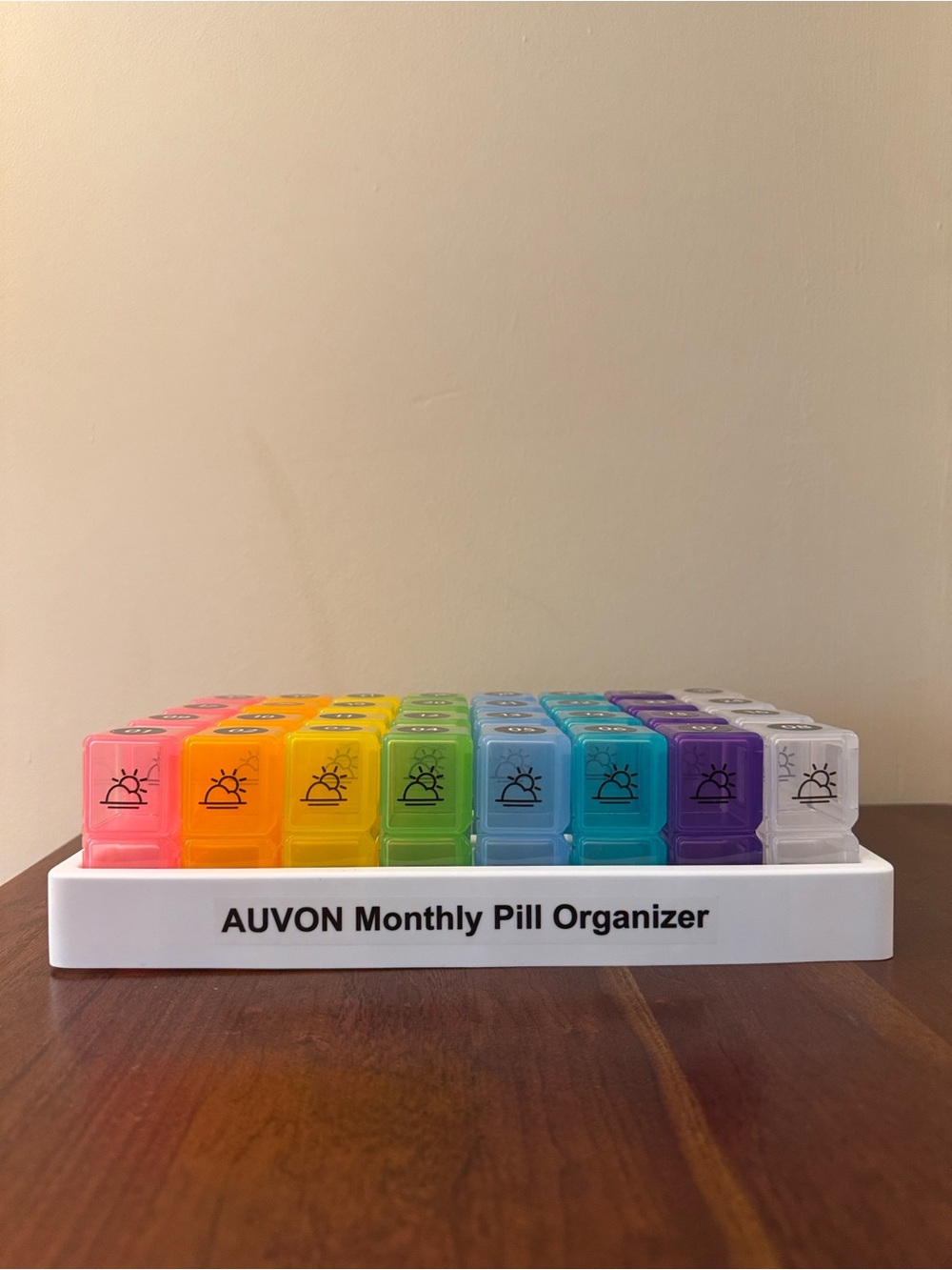 AUVON Monthly Pill Organizer - Picture 2 of 11